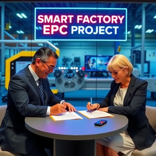 海螺中南与宁波新福签署智能工厂EPC项目合同