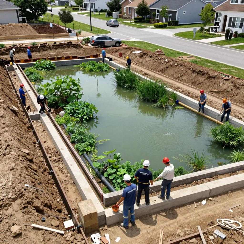 秋江街道池塘标准化改造和尾水治理项目