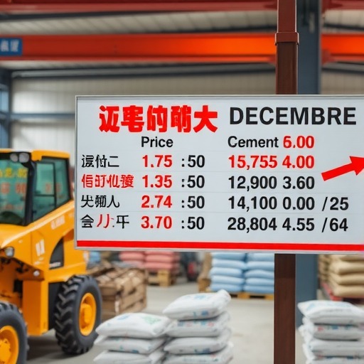 12月1日江苏水泥市场价格行情动态