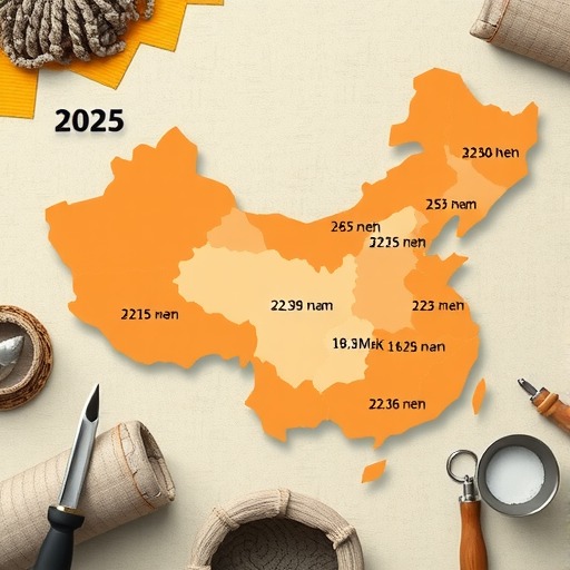 2025年11月全国各地区P.O42.5散装水泥均价一览