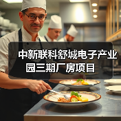 中新联科舒城电子产业园三期厂房项目(图2) 中新联科舒城电子产业园三期厂房项目(图2)