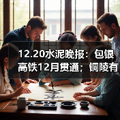 12.20水泥晚报:包银高铁12月贯通;铜陵有色访问海螺(图3) 12.20水泥晚报:包银高铁12月贯通;铜陵有色访问海螺(图3)