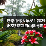 铁路中标大爆发!超296亿铁路项目中标揭晓(图3) 铁路中标大爆发!超296亿铁路项目中标揭晓(图3)