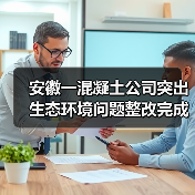 安徽一混凝土公司突出生态环境问题整改完成(图1) 安徽一混凝土公司突出生态环境问题整改完成(图1)