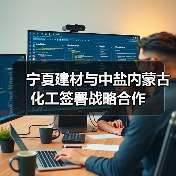 宁夏建材与中盐内蒙古化工签署战略合作(图4) 宁夏建材与中盐内蒙古化工签署战略合作(图4)