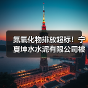 氮氧化物排放超标！宁夏坤水水泥有限公司被罚（图4）