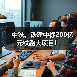 中铁、铁建中标200亿元铁路大项目!(图1) 中铁、铁建中标200亿元铁路大项目!(图1)