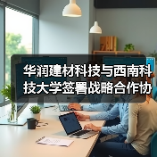华润建材科技与西南科技大学签署战略合作协议(图2) 华润建材科技与西南科技大学签署战略合作协议(图2)