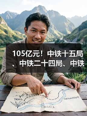 105亿元！中铁十五局、中铁二十四局、中铁二十二局、中铁十一局、中铁二十五局等中标大单（图3）