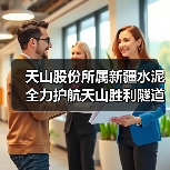 天山股份所属新疆水泥全力护航天山胜利隧道顺利通车(图1) 天山股份所属新疆水泥全力护航天山胜利隧道顺利通车(图1)