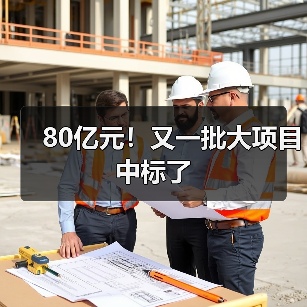 80亿元!又一批大项目中标了(图4) 80亿元!又一批大项目中标了(图4)