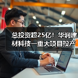 总投资超25亿!华润建材科技一重大项目投产!(图1) 总投资超25亿!华润建材科技一重大项目投产!(图1)