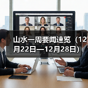 山水一周要闻速览(12月22日—12月28日)(图2) 山水一周要闻速览(12月22日—12月28日)(图2)