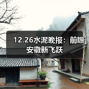 12.26水泥晚报:前瞻安徽新飞跃(图2) 12.26水泥晚报:前瞻安徽新飞跃(图2)
