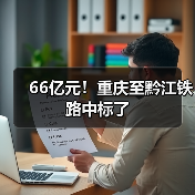 66亿元!重庆至黔江铁路中标了(图3) 66亿元!重庆至黔江铁路中标了(图3)