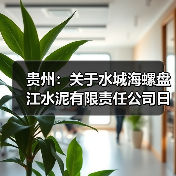 贵州:关于水城海螺盘江水泥有限责任公司日产3200吨熟料新型干法水泥生产线产能置换方案的公示(图4) 贵州:关于水城海螺盘江水泥有限责任公司日产3200吨熟料新型干法水泥生产线产能置换方案的公示(图4)