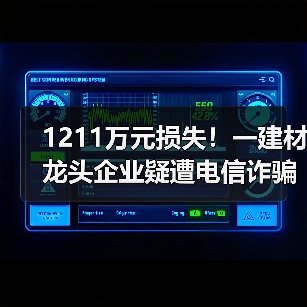 1211万元损失！一建材龙头企业疑遭电信诈骗（图3）