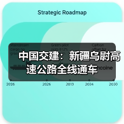 中国交建：新疆乌尉高速公路全线通车（图2）