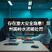 存在重大安全隐患！泉州美岭水泥被处罚（图4）