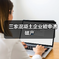 三家混凝土企业被申请破产（图2）