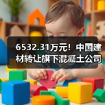 6532.31万元！中国建材转让旗下混凝土公司100%股权