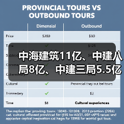 中海建筑11亿、中建八局8亿、中建三局5.5亿（图2）