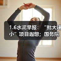 1.6水泥早报:“批大建小”项目遐想;国务院文件升级固废处置;国务院印发固废治理计划(图1) 1.6水泥早报:“批大建小”项目遐想;国务院文件升级固废处置;国务院印发固废治理计划(图1)