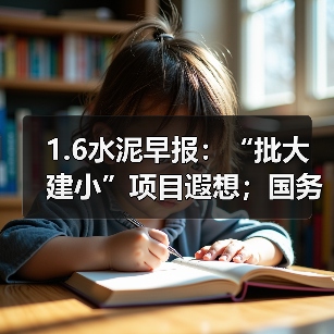 1.6水泥早报:“批大建小”项目遐想;国务院文件升级固废处置;国务院印发固废治理计划(图4) 1.6水泥早报:“批大建小”项目遐想;国务院文件升级固废处置;国务院印发固废治理计划(图4)