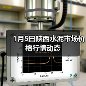 1月5日陕西水泥市场价格行情动态（图2）