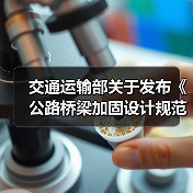 交通运输部关于发布《公路桥梁加固设计规范》和《公路桥梁加固施工技术规范》的公告