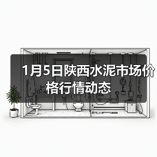1月5日陕西水泥市场价格行情动态（图4）