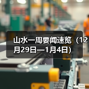 山水一周要闻速览(12月29日—1月4日)(图1) 山水一周要闻速览(12月29日—1月4日)(图1)