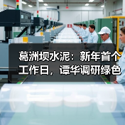 葛洲坝水泥:新年首个工作日,谭华调研绿色智能建造研究院(图2) 葛洲坝水泥:新年首个工作日,谭华调研绿色智能建造研究院(图2)