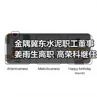 金隅冀东水泥职工董事姜雨生离职 高荣科继任（图4）