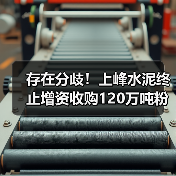 存在分歧!上峰水泥终止增资收购120万吨粉磨指标!(图3) 存在分歧!上峰水泥终止增资收购120万吨粉磨指标!(图3)