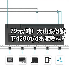 79元/吨!天山股份旗下4200t/d水泥熟料产能指标转让完成(图4) 79元/吨!天山股份旗下4200t/d水泥熟料产能指标转让完成(图4)