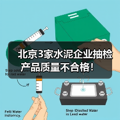 北京3家水泥企业抽检产品质量不合格！（图2）