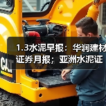 1.3水泥早报:华润建材证券月报;亚洲水泥证券月报;中国建材证券月报表(图4) 1.3水泥早报:华润建材证券月报;亚洲水泥证券月报;中国建材证券月报表(图4)