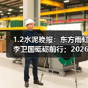 1.2水泥晚报:东方雨虹李卫国砥砺前行;2026:AI引领反转(图3) 1.2水泥晚报:东方雨虹李卫国砥砺前行;2026:AI引领反转(图3)