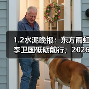 1.2水泥晚报:东方雨虹李卫国砥砺前行;2026:AI引领反转(图1) 1.2水泥晚报:东方雨虹李卫国砥砺前行;2026:AI引领反转(图1)