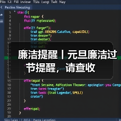廉洁提醒丨元旦廉洁过节提醒，请查收（图3）