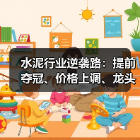水泥行业逆袭路：提前夺冠、价格上调、龙头资金去向解析（图3）
