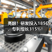 亮眼!研发投入185亿、专利增长315%!(图3) 亮眼!研发投入185亿、专利增长315%!(图3)