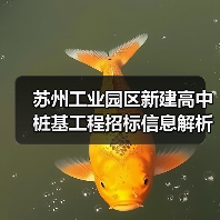 苏州工业园区新建高中桩基工程招标信息解析(图2) 苏州工业园区新建高中桩基工程招标信息解析(图2)