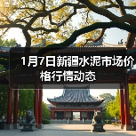 1月7日新疆水泥市场价格行情动态(图2) 1月7日新疆水泥市场价格行情动态(图2)