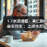 1.7水泥晚报:黄仁勋苏姿丰预测 ;上峰水泥设半导体基金(图2) 1.7水泥晚报:黄仁勋苏姿丰预测 ;上峰水泥设半导体基金(图2)