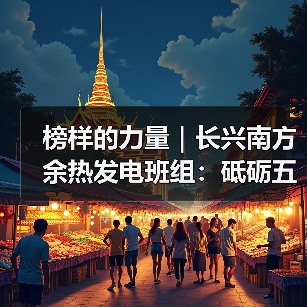 榜样的力量｜长兴南方余热发电班组：砥砺五载铸匠心 绿电赋能显担当