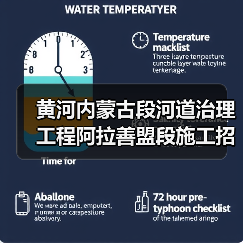 黄河内蒙古段河道治理工程阿拉善盟段施工招标启动（图4）