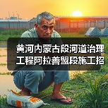 黄河内蒙古段河道治理工程阿拉善盟段施工招标启动（图2）