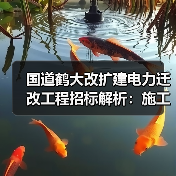 国道鹤大改扩建电力迁改工程招标解析：施工要求与资质条件全解读（图3）